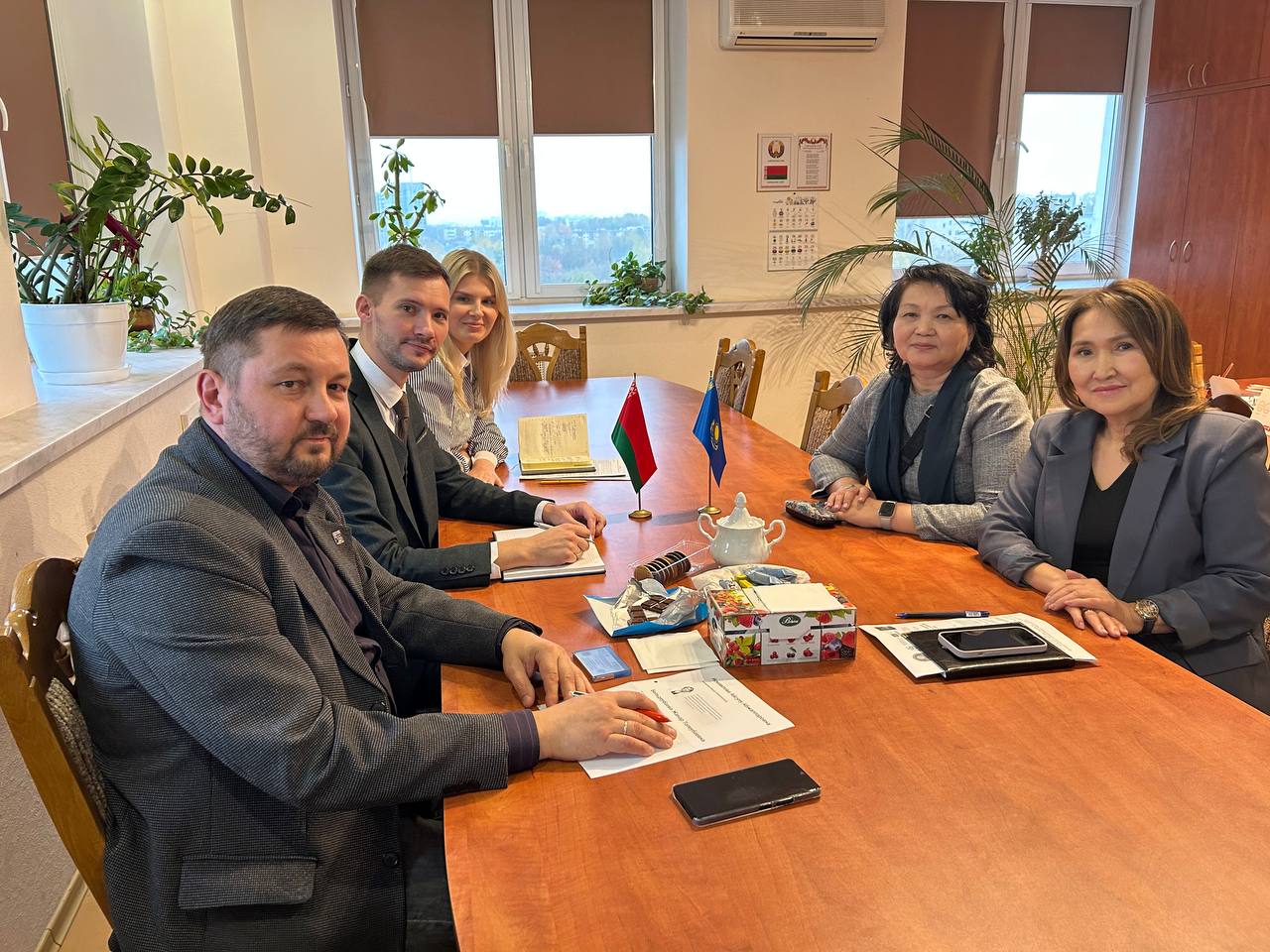 В ИИТ БГУИР состоялась встреча с представителями НАО «Казахский агротехнический исследовательский университет имени С. Сейфуллина»