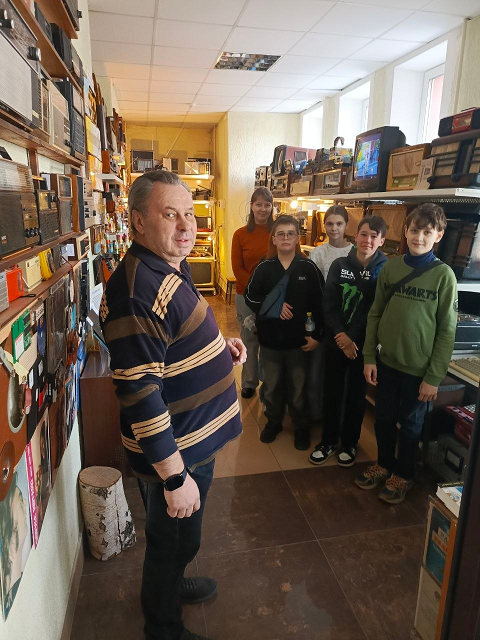 В рамках профориентационных мероприятий организовано посещение Музейной экспозиции имени Карповича П.П. «Радионостальгия»